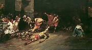 Juan Luna Spolarium oil on canvas